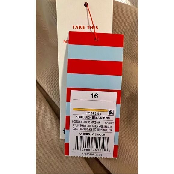 Cat & Jack Girls Skort Uniform Pleated Twill Adjustable Waistband Size 16 NWT - Picture 5 of 9